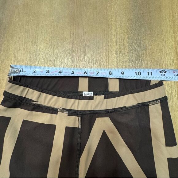 Totême Monogram Leggings Size Small Brown - Picture 8 of 12